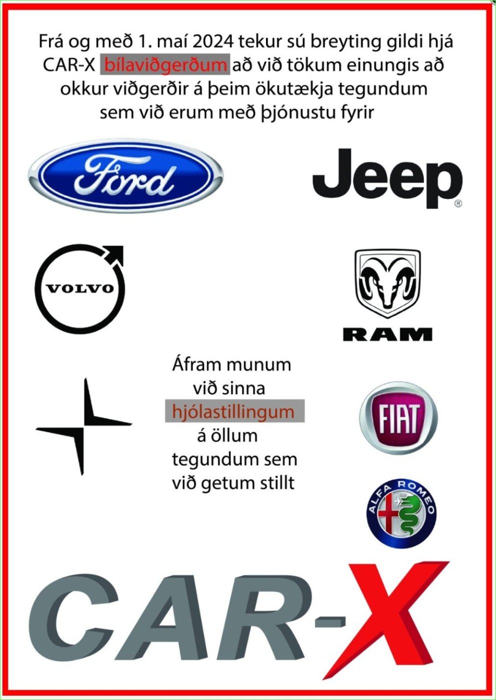 Uppfærsla, Breyting 1. maí 2024