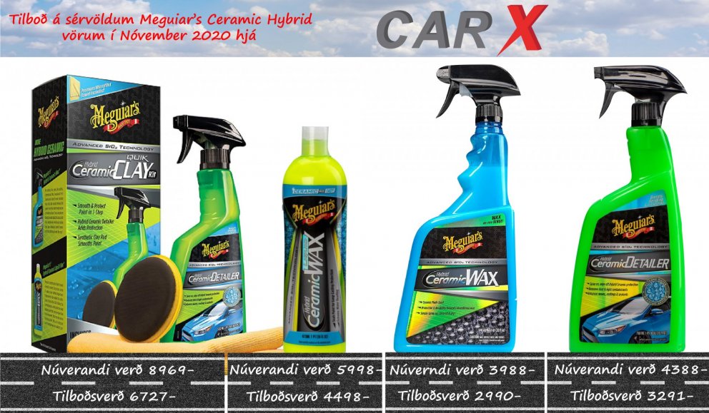 Meguiar's Nóv tilboð