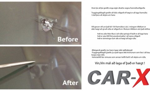 Framrúðuviðgerðir